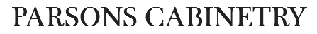 Parsons cabinetry logo