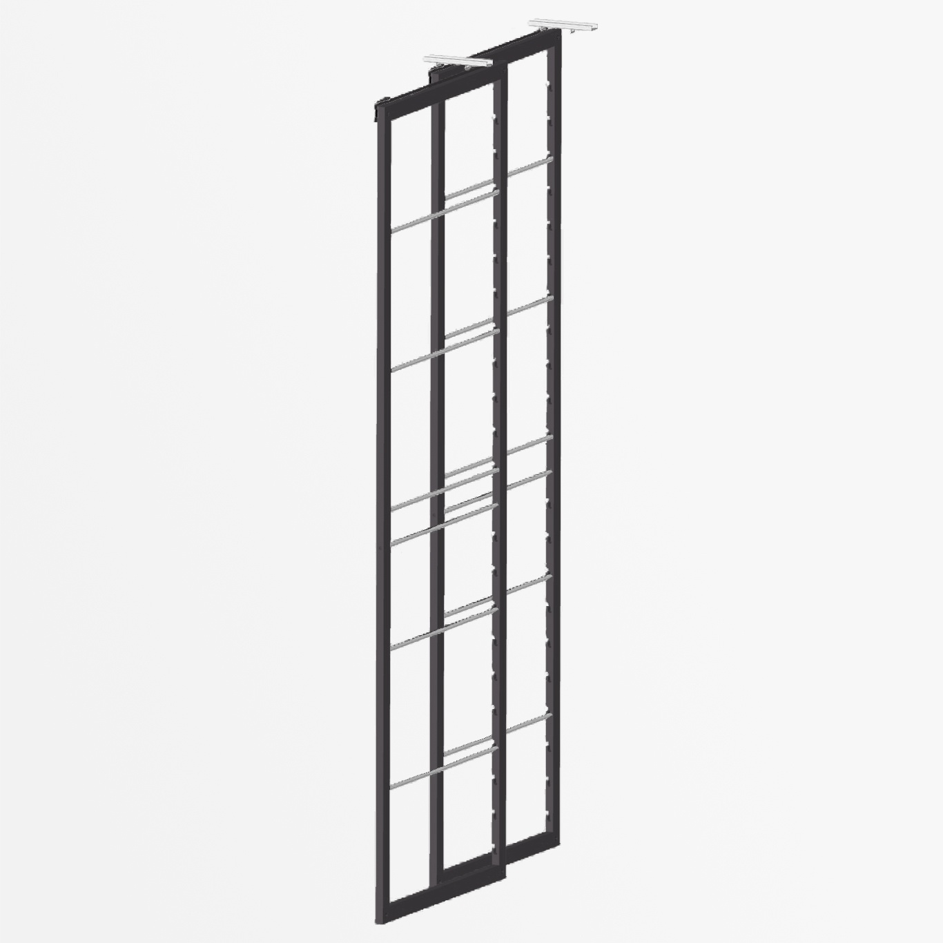 4 Frames | 30″ depth Bamboo | Black