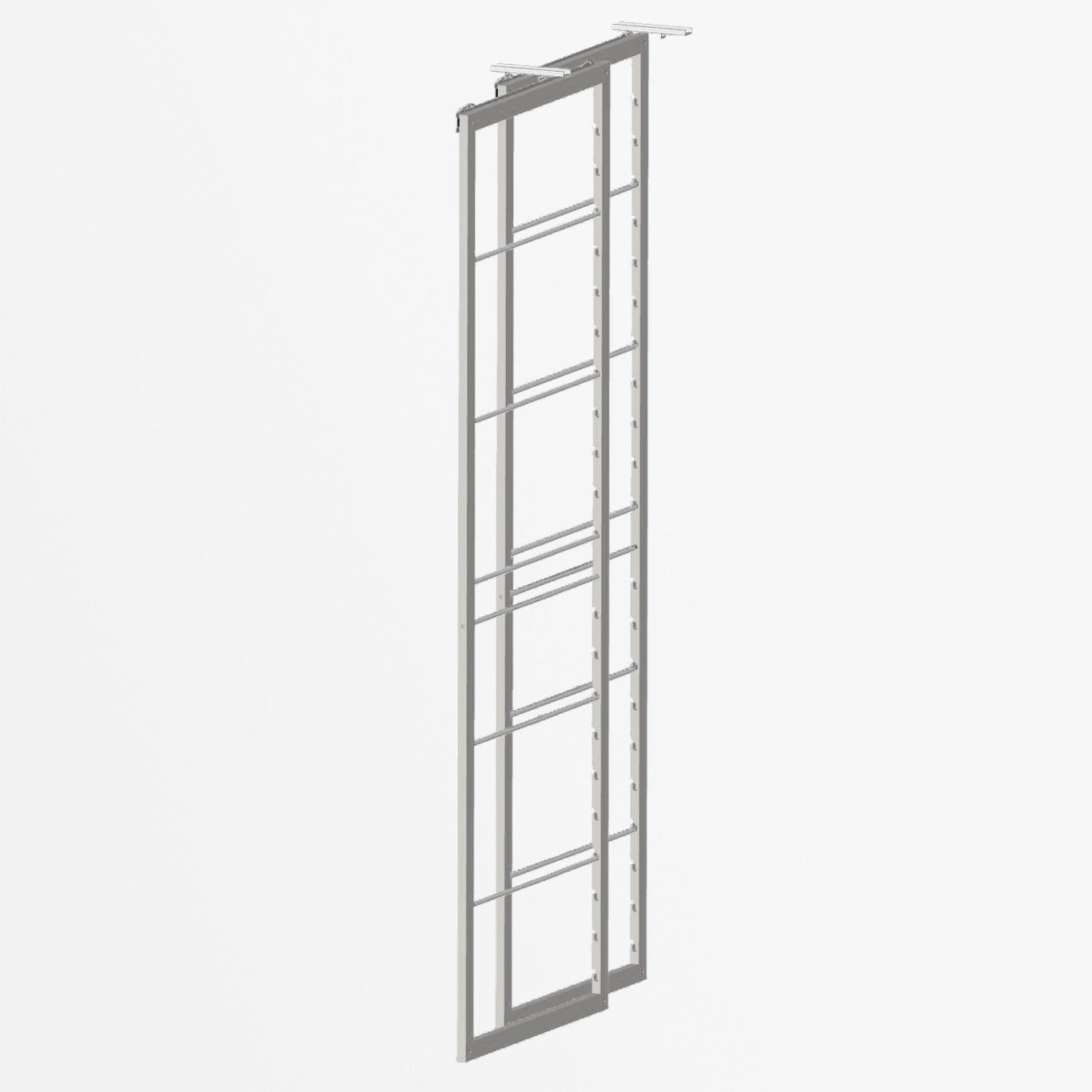 2 Frames | 30″ depth Bamboo | Gray